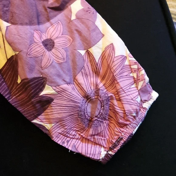 💥New💥KIT & LILI Purple & White Floral Dress - Picture 5 of 7